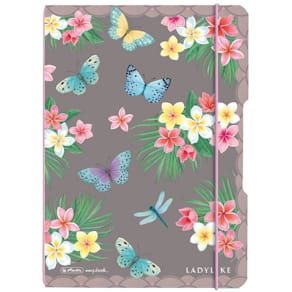 Notizheft Herlitz my.book, A5, 40 Blatt, Ladylike Butterflies