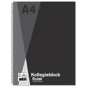 Kollegieblock SOL A4 70g 70 blad rutat