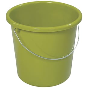 Eimer NÖLLE Kunststoff, rund, 10L, grün