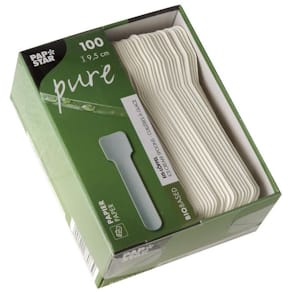Bestick Glassked PURE Papp 9,5cm 100/FP