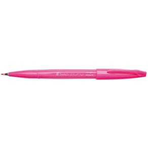 Faserschreiber Pentel Sign Pen Brush SES15, pink
