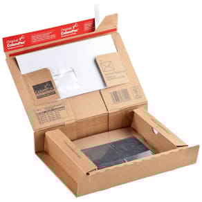 Versandkarton Colompac FT140.002, braun, für Smartphone bis 5"