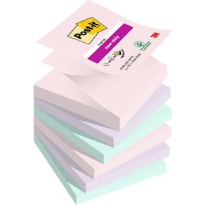 Notes POST-IT SS Z-bl Soulful 76x76 6/fp