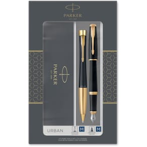 Parker Duosæt Urban GT kuglepen+fyldepen mat sort