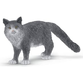 Spielzeugfigur SCHLEICH Maine-Coon Katze, 8 x 3 x 4,1 cm