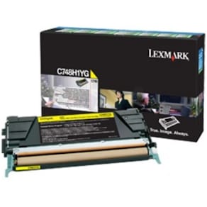C748 yellow toner 10k (Corporate)