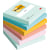Memoblok Post-it Beachside Colour Collection, 76 x 76 mm, 100 vel