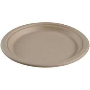 Tallrik Miljö Bagasse 23 cm 50/fp