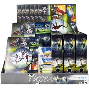 Warenpaket HERMA Motivserie Fußball, sortiert