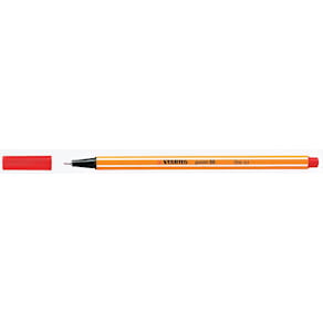 Fineliner STABILO point 88, rood