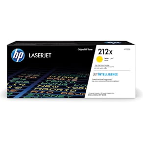 Toner HP 212X, 10.000 pagina's, OEM W2122X, geel