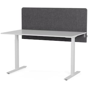Bordsskärm Selma 2000 x 650 mm Mörkgrå