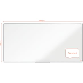 Whiteboard Premium Plus Stål 180x90 cm