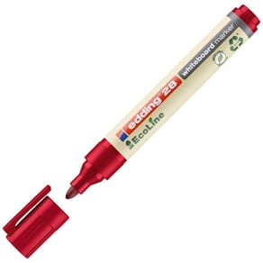 Whiteboardpenna EDDING Eco 28 röd 10st