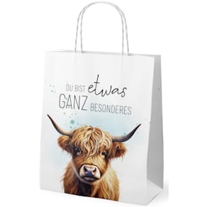 Geschenktragetasche FÜR DICH Lucky Friends, Rind
