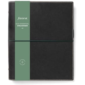 Filofax Eco Essential A5 Systemkalender Ebenholts
