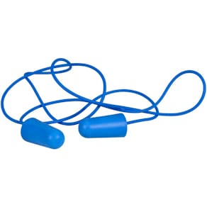 Ørepropper metaldetekterbare, blå, 100 par