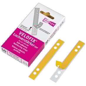 Verstärkungsstreifen Veloflex Velofix, glasklar, 105 x 15 mm, 50