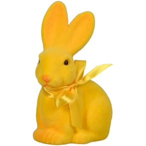 Dekofigur Osterhase, gelb