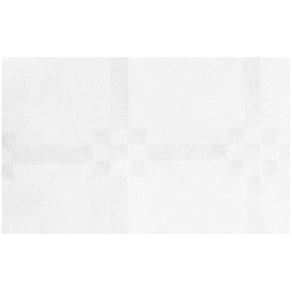 Dukrulle damast 50 m x 1,18 m vit