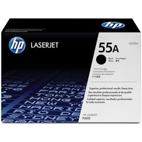 Toner HP 55A, 6.000 pagina's, OEM CE255A, zwart
