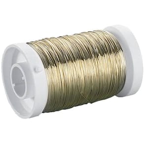Basteldraht Knorr Prandell, 150 m, messing