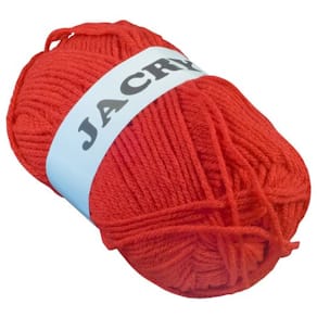 Acrylgarn Röd, 50g