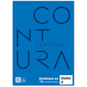Briefblock Ursus Style, A4, 50 Blatt, unliniert