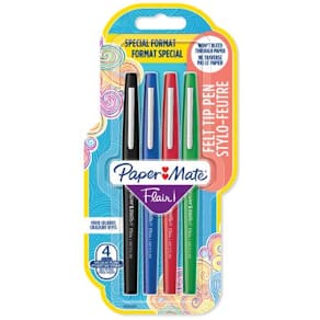 Fiberpenn PAPERMATE 0,7mm ass farger (4)