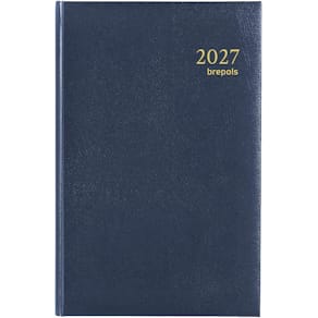 Agenda Brepols Saturnus Lima, blauw, 2027