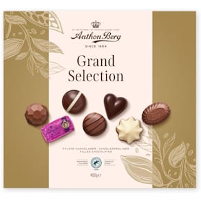 Choklad ANTHON BERG Grand ask 400g