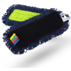 Mopp WETROK microfiber 30cm grön/blå