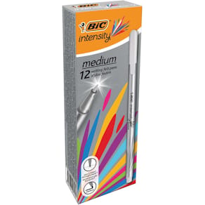 Fineliner Bic Intensity, medium, grijs