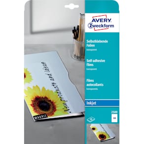 Inkjetfolie Avery Zweckform SK, A4, 10 Blatt