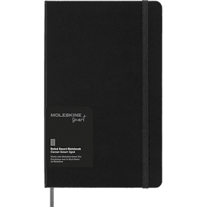 Smart Anteckningsbok Hard Linjerad Large Svart