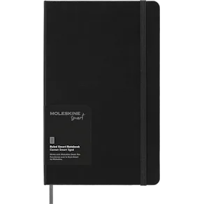 Smart Anteckningsbok Hard Linjerad Large Svart
