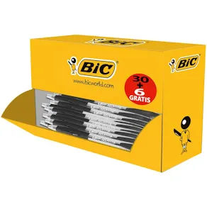 Kulpenna BIC Atlantis Värdep svart 36/fp