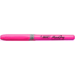 Överstrykningspenna BIC Grip Rosa, 12st