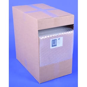 Luftpolsterfolie Q-CONNECT, 28,5 cm x 50 m, transparent