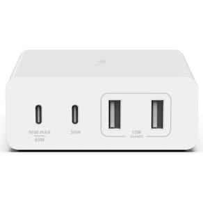 108W 4-Ports USB GaN Desktop Charger (Dual C and Dual A), 2m