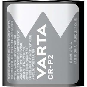 Lithium-fotobatteri Varta CR-P2 6V, 1 stk.