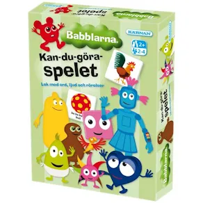 Spel Babblarna Kan-du-göra 2år