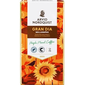 Kaffe Arvid Nordquist Classic Gran Dia Mellanmörk, 500g