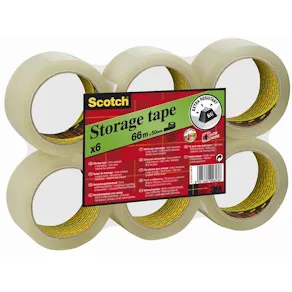 Packtejp SCOTCH PPex tjock 38mmx66m klar