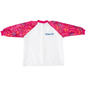 Malschürze Pelikan MSG, Girl, mit Ärmeln, rot