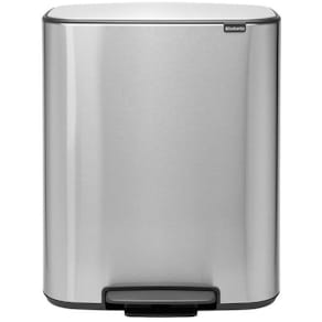 Papperskorg BRABANTIA Pedal Bo 60L matt
