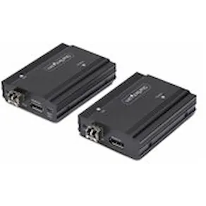 StarTech.com DisplayPort KVM Console Extender Over Fiber Optic,
