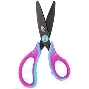 Bastelschere WEDO Gripy Black, Edelstahl, rund, 13 cm, sortiert