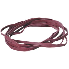 Gummiband Läufer Rondella, 150 x 10 mm, 50 g, rot