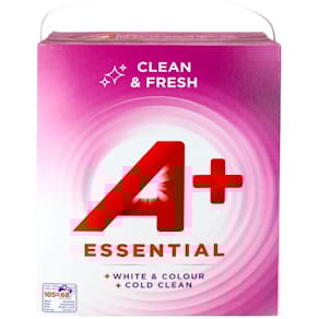 Tøyvask A+ Essential pulver 4,42kg